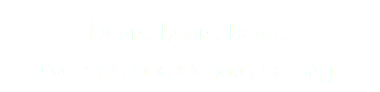  Hear, hear, hear, I’ve got something to say!